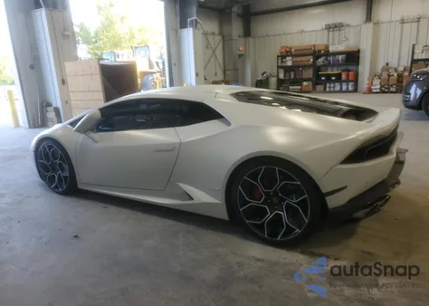 2015 Lamborghini Huracan z USA, uszkodzony, nr VIN ZHWUC1ZF7FLA01119